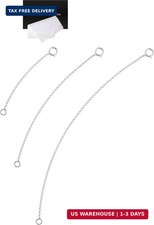 925 Sterling Silver Necklace Extender Sterling Silver Necklace Chain Extenders f