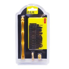 43Pack Titanium Tool With Handle Disassemble PCB BGA Chip For iPhone A8-A14