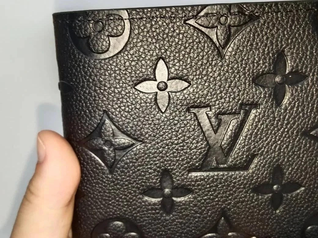 Louis Vuitton ケース Louis Vuitton Multiple Monogram Slender Canvas Black Men's Wallet