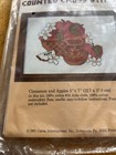 Caron Counted Cross Stitch Kit. Apples & Cinnamon in Basket 5”x7” NEW — photo 3