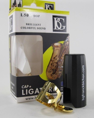 BG Tradition Ligature for Hard Rubber Soprano Saxophone Mouthpiece L50