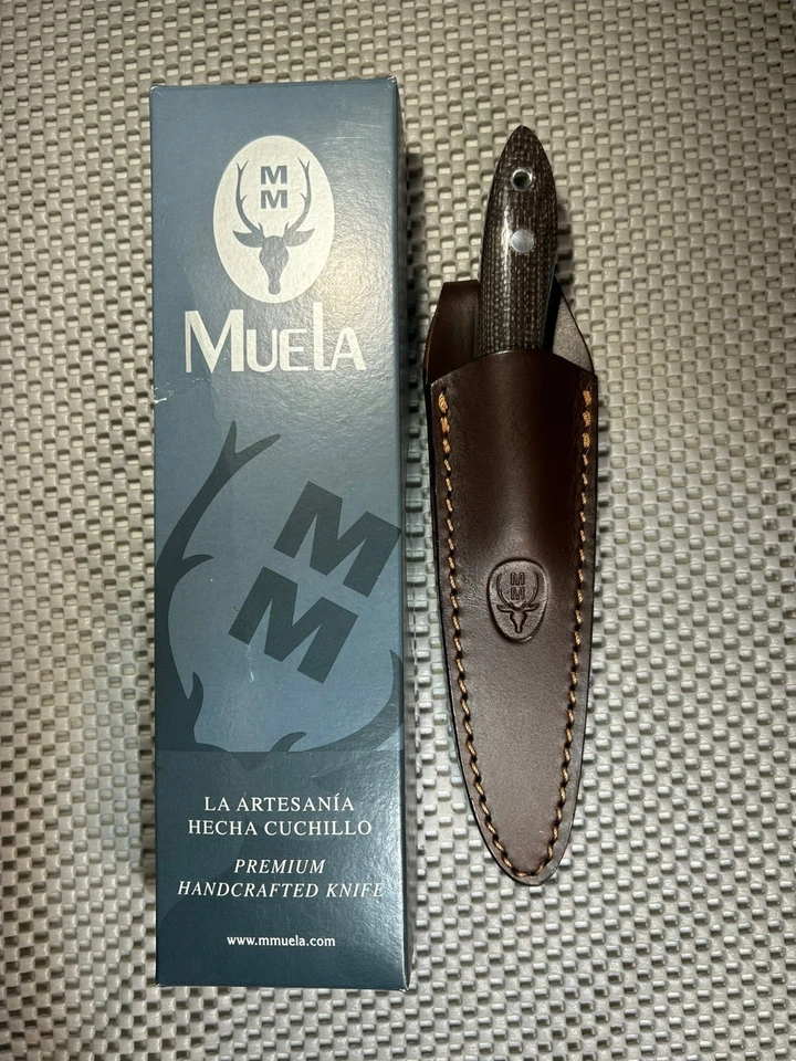 CUCHILLO DE CAZA MUELA® 4410-M -ALEMÁN 1.4116 SS Acero, Hoja de 4" - HECHO EN ESPAÑA Foto 3 de 4