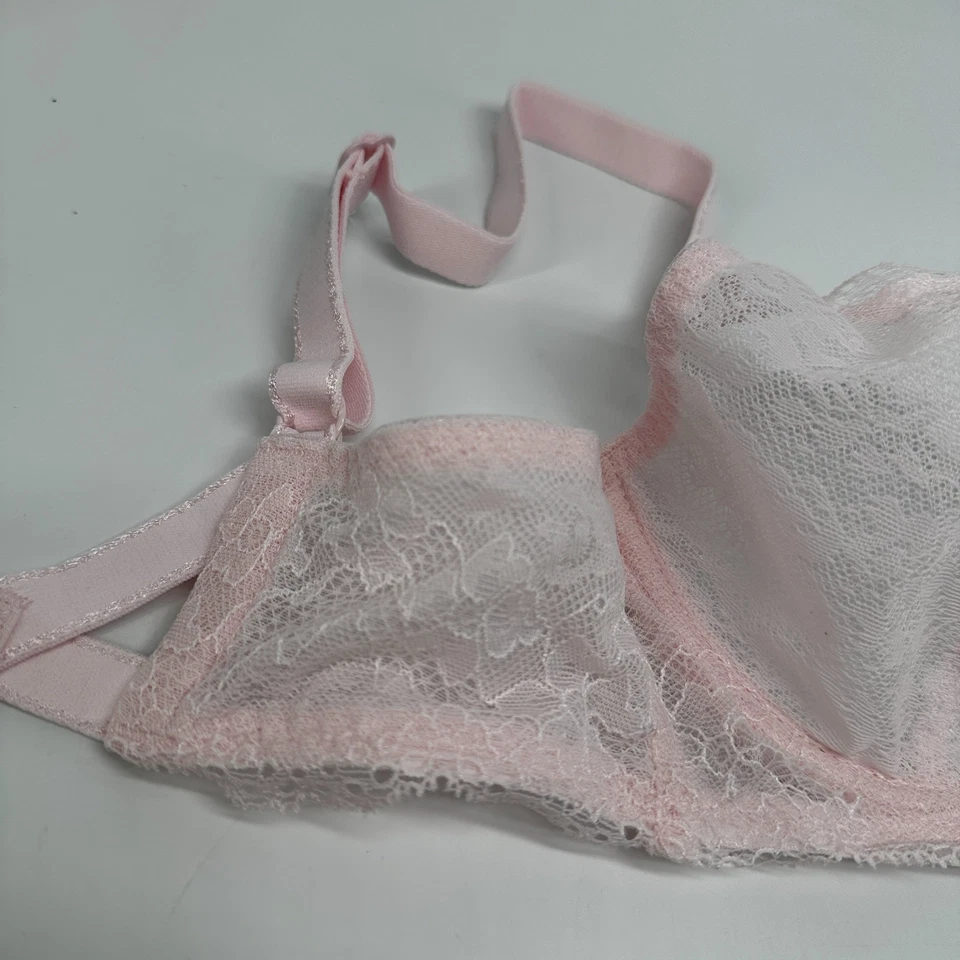 FREYA Fancies AA1011PEL Minimizer Bra Pink Women's 30DD Underwire Plunge - Image 2 of 4