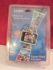 COBY 1.5" DP-151 Digital Photo Album Keychain Holds 60 Pictures USB NEW Sealed