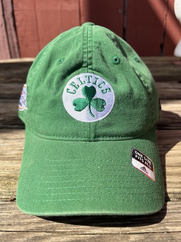 Boston Celtics 2008 NBA Finals Hat NOS New Tags Vtg Green Logo Rare OSFA