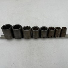 Williams Impact Socket 8 Piece Set 12 Drive 6 Point Williams Impact Socket 8 Piece Set 12 Drive 6 Point