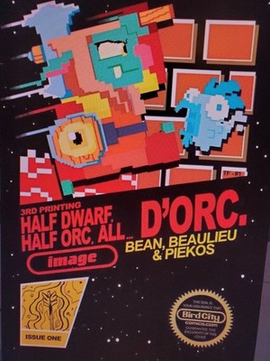 D'orc #1 3rd PRINT BIRD CITY Limited 500 Trish Forstner Cover- 8 Bit Exclusive!