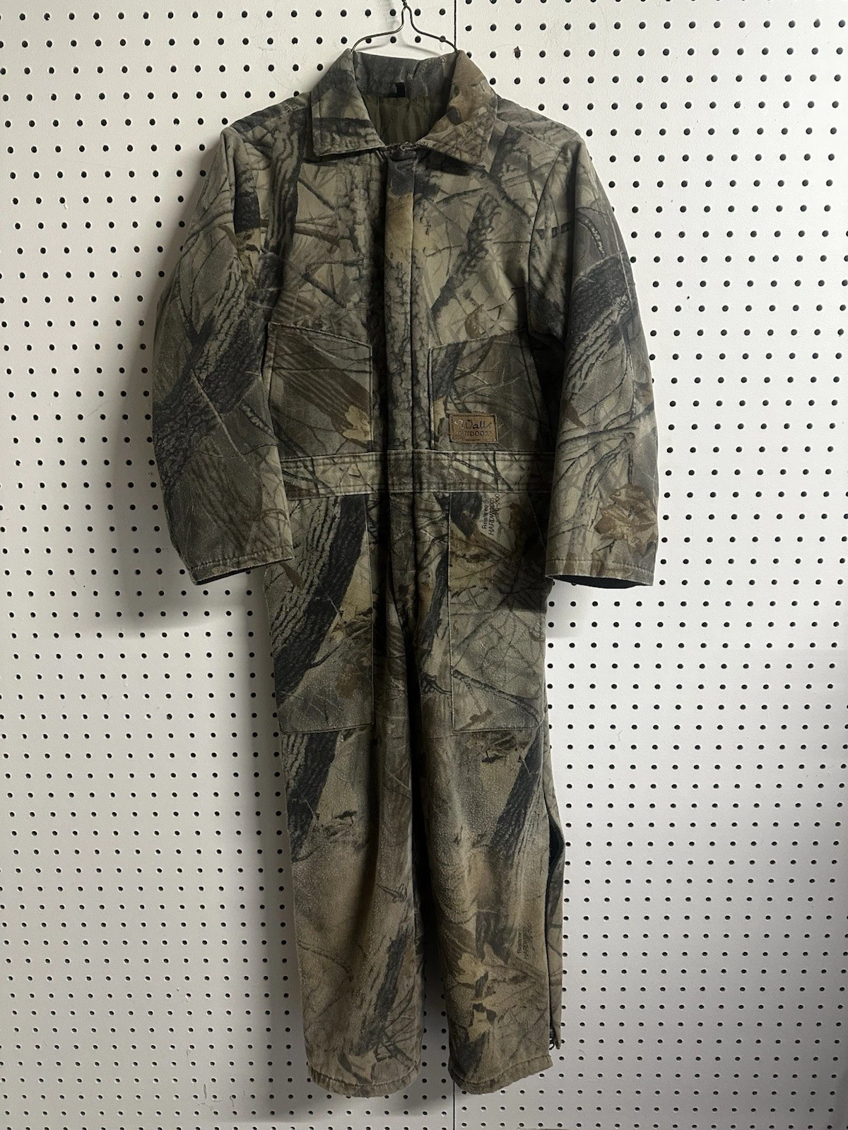 Walls Outdoors Camouflage Youth Coveralls Hunting Camo Insulated Brown Green