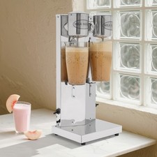 2 Heads Commercial Milkshake Ice Cream Mixer Smoothie Mixing Blender Shaker