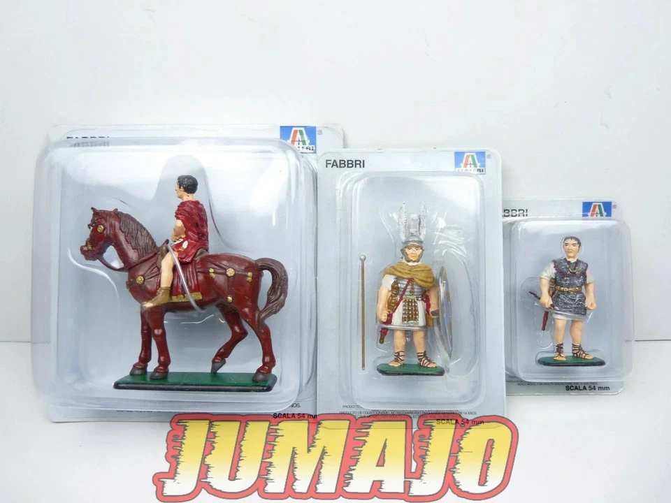 ROM6 LOT 3 SOLDAT ROMAINS Italeri 54 mm : CAVALIER,FLECHE,PRETORIEN - Photo 1/1