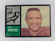 1962 Topps #27 Ray Renfro