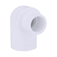 Charlotte Pipe PVC 02300 4000 Sch 40 90 Degree PVC Elbow 1 x 1/2 Slip Dia. in.