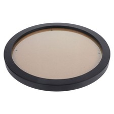 Wooden Round Embroidery Frame Black Circular Display for Cross Stitch Art
