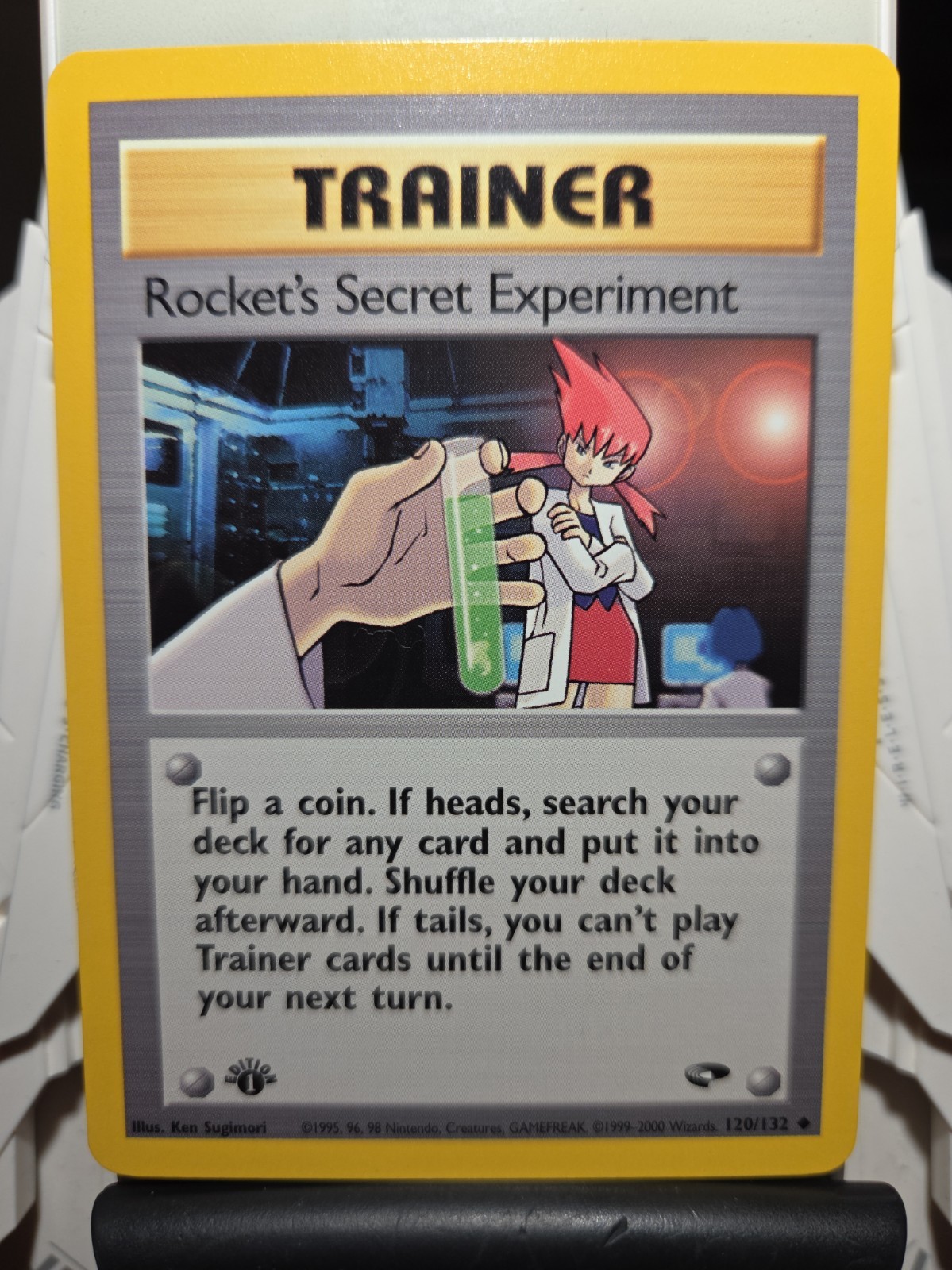 Rocket's Secret Experiment 120/132 Gym Challenge 1st Edition