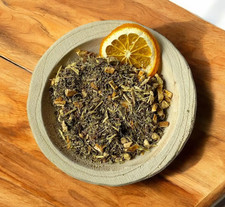 Digestive Herbal Tea, Ginger Mint Licorice Adaptogen Blend Tea Sampler