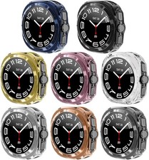 8 Pack Soft TPU Bumper Case for Galaxy Watch Ultra 2 47mm 8-Colors 