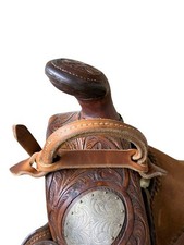 Grab Handle American Made Usa Harness Leather Night Latch Attaches To Saddle Grab Handle American Made Usa Harness Leather Night Latch Attaches To Saddle