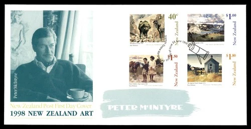 Mayfairstamps New Zealand FDC 1998 Peter McIntyre First Day Cover aax_42737