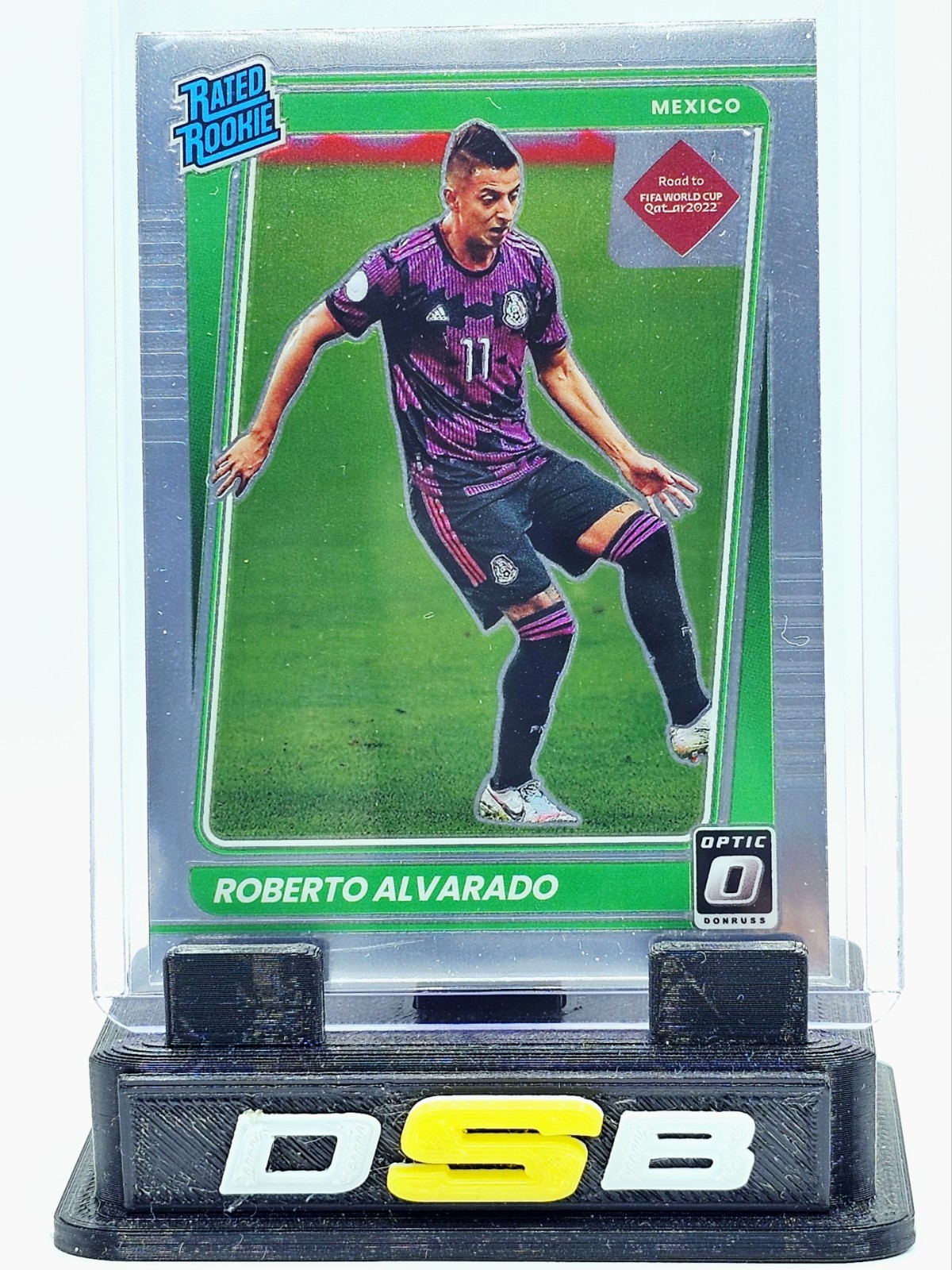 Roberto "El Piojo" Alvarado RATED ROOKIE OPTIC 2021-22 Panini Donruss Soccer