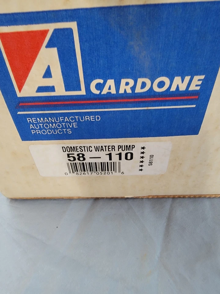 BOMBA DE AGUA CARDONE 58-110, 64-70 BUICK, OLDS 300, 350, JEEP 65-71 340 Foto 2 de 4