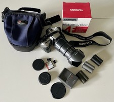 Canon EOS Digital Rebel DS6041 W/ Tamron AF28-200mm, 3 Batteries, Charger, More 
