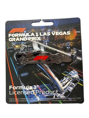 Las Vegas Grand Prix Merch 2023 Drive Pin Badge On Strip Formula One F1-RARE/NEW