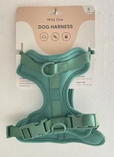 Wild One Dog Harness Spruce Small for Cocker Spaniels, Pugs, Boston Terriers