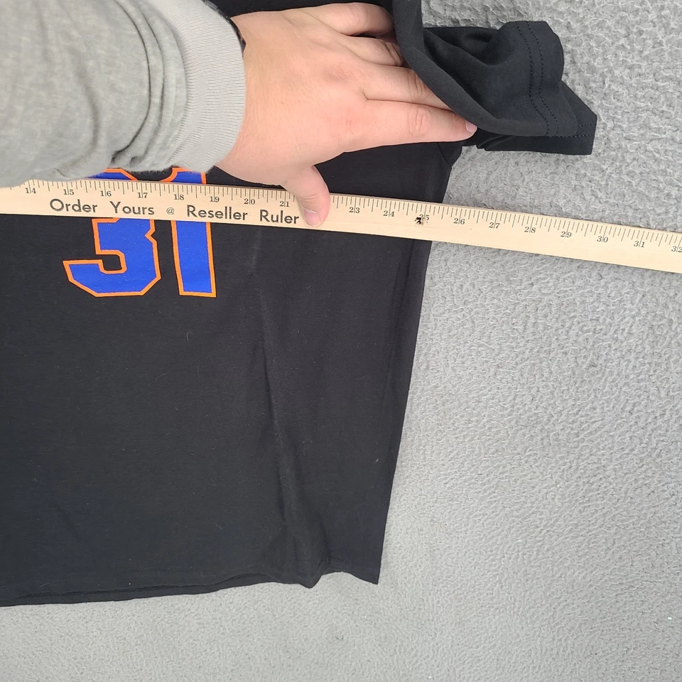 Vintage New York Mets Shirt Mens 2XL Black Mike Piazza Majestic 90s Y2K NWT - Image 3 of 4