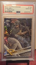 🔥 2017 TOPPS CHROME XFRACTOR #158 JOSH BELL PSA 10 GEM MINT🔥