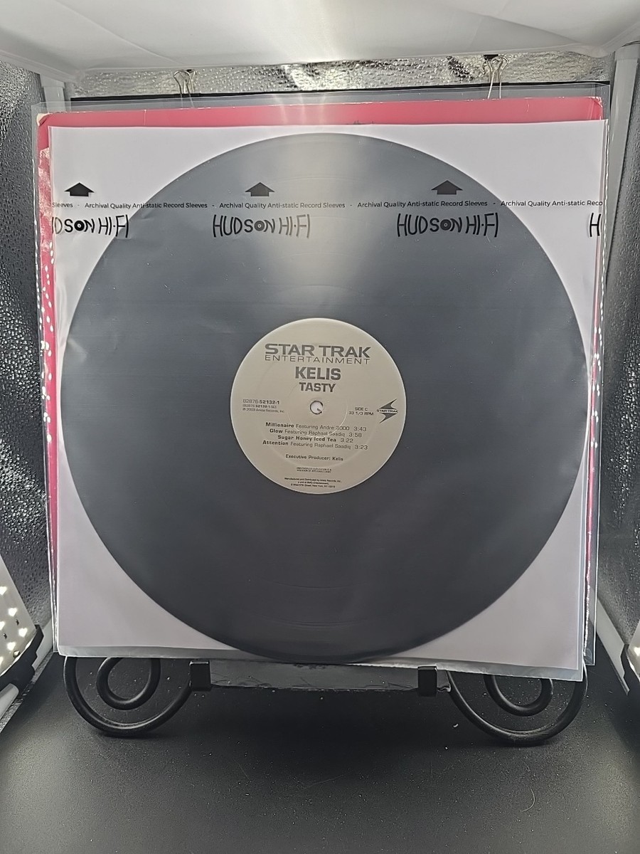 KELIS TASTY! STAR TRAK 82876521321 US ORIGINAL INSERT HYPE-STICKER