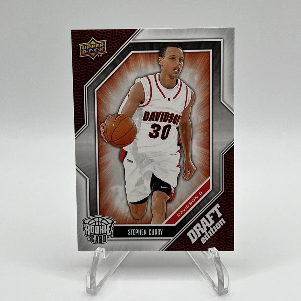 2009-10 Upper Deck Draft Edition STEPHEN CURRY #34 Rookie - Image 2 of 4