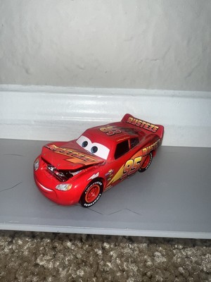 Disney Cars - CANCELLED PRECISION SERIES RUSTEZE LIGHTNING MCQUEEN MATTEL 1:55