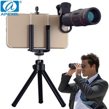 APEXEL 18X Zoom Lens Far Distance Phone Camera Lens for Phones With Tripod Clip
