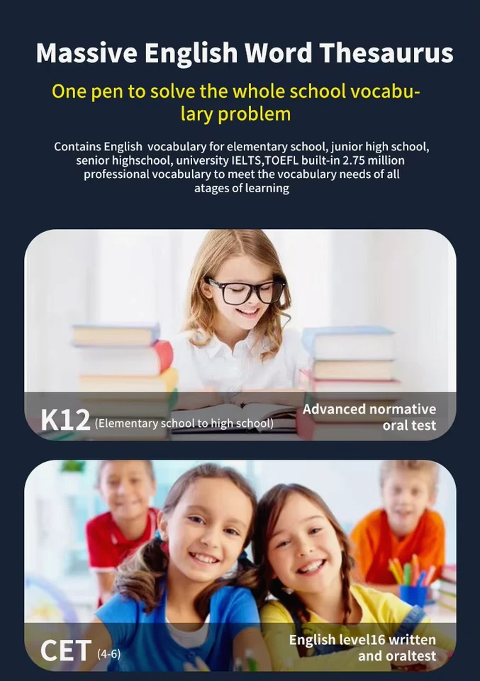 Smart Scanning Pen Text Reading Pen 112 Language Translator NUEVO 2025 - Image 4 of 4