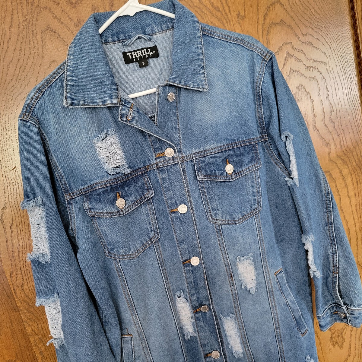 thrill jeans denim jacket