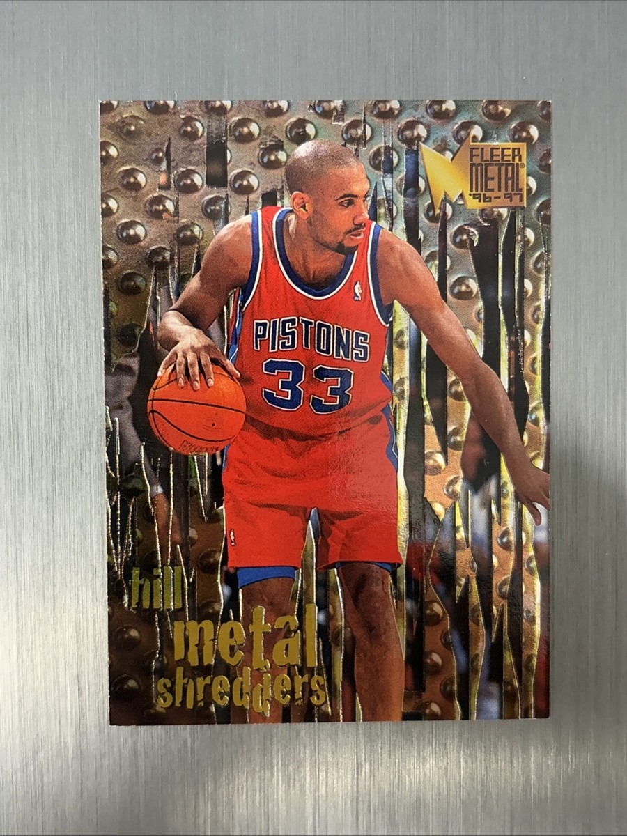 1996-97 Fleer Metal Basketball #139 Grant Hill Metal Shredders