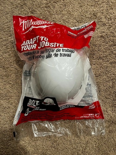Milwaukee 48-73-1011 Full Brim Hard Hat w/ BOLT Accessories Type 1 Class C