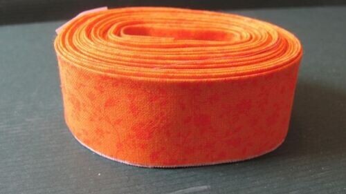 Quilt Binding 5 yards Orange Die Cut Handmade Quilting cotton #832 - Picture 1 of 1
