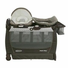 Graco Portable Bouncer w// Bassinet Quick Connect Head Support Albie One Size