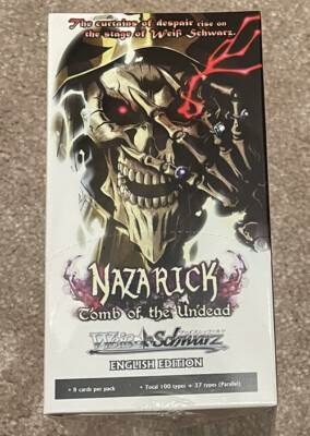 nazarick tomb of the undead booster box vol.2 The hit series from Cartoon Network joins the Weiss Schwarz lineup Weiss Schwarz Nazarick Tomb of