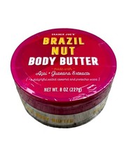 Trader Joe s Brazil Nut Body Butter BRAZILIAN Cream Limited Edition New