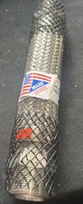 Hose Master Flexible Metal Hose 1-1/2" x 12", 321 Stainless Steel New See Desc
