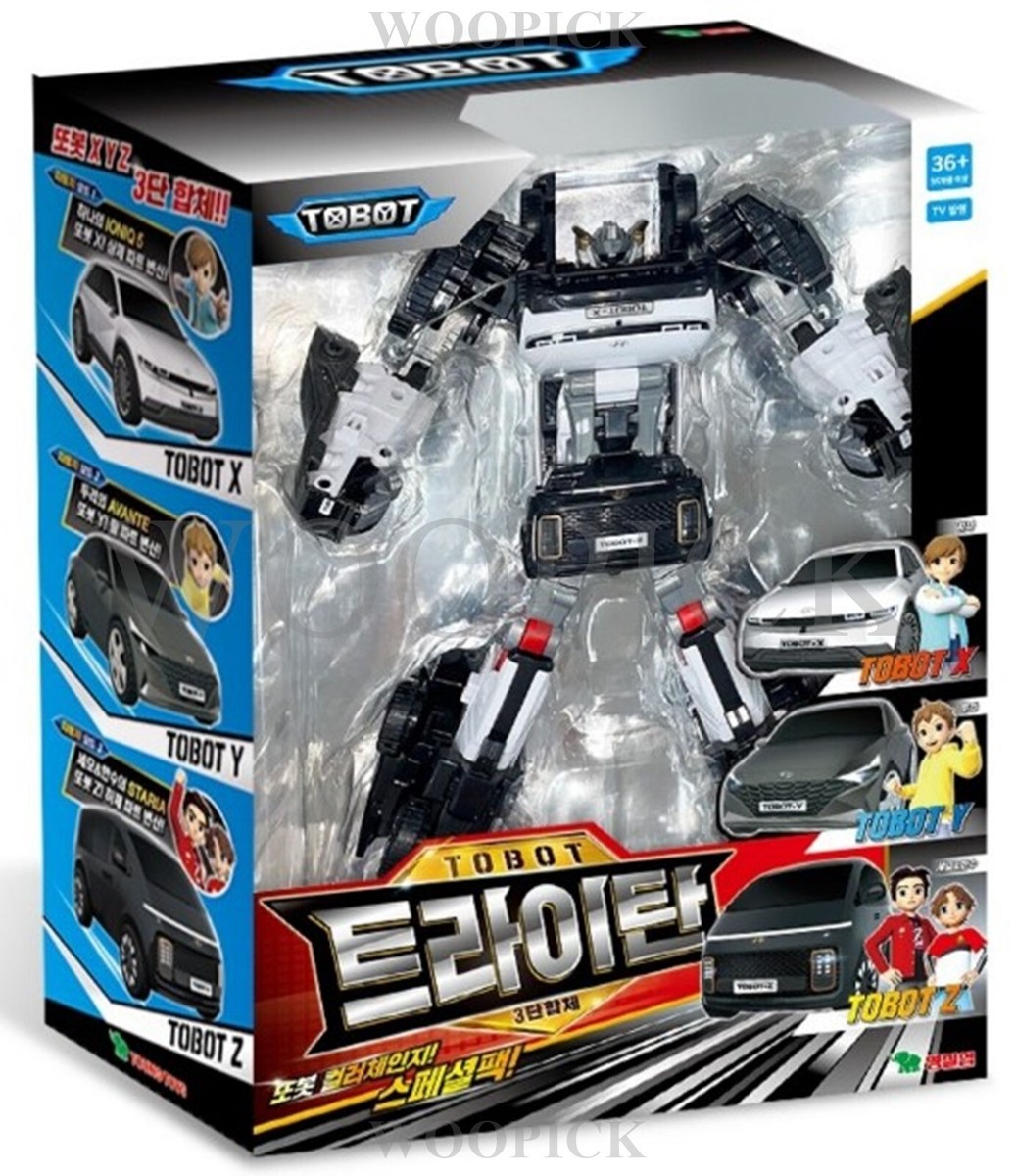 TOBOT 2025 TRITAN SPECIAL PACK Big Size Tobot X Y Z 3-Cars