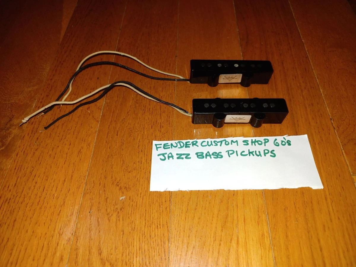 Fender Custom Shop '60s Jazz Bass Pickup Set READ DETAILS | eBay