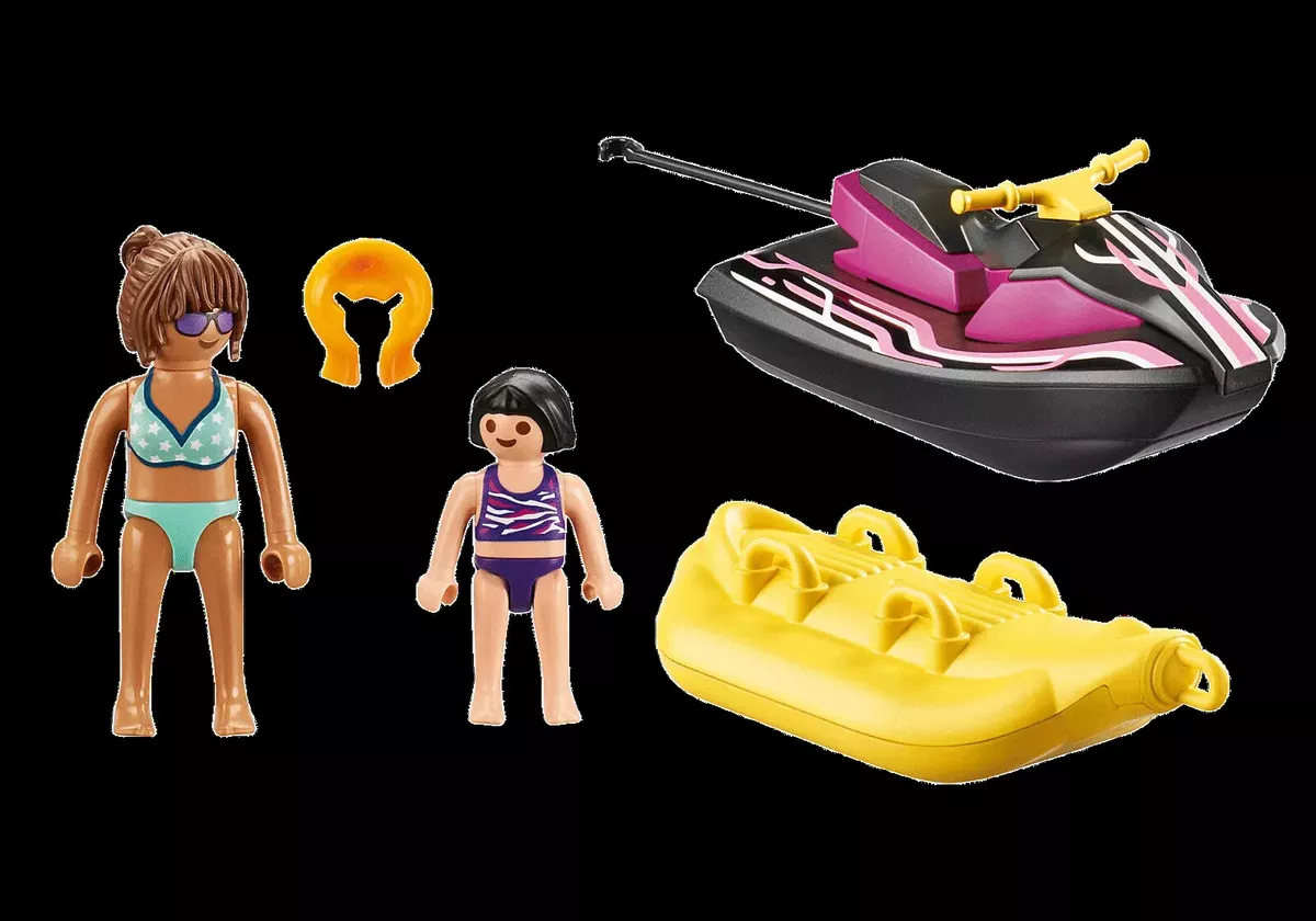 PLAYMOBIL FamilyFun Starter Pack Wasserscooter mit Bananenboot 70906