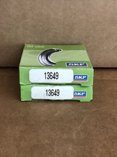 2 - Skf 13649 Shaft Seal, 1-3/8 X 2-1/8 X 5/16", Crw1, Nbr