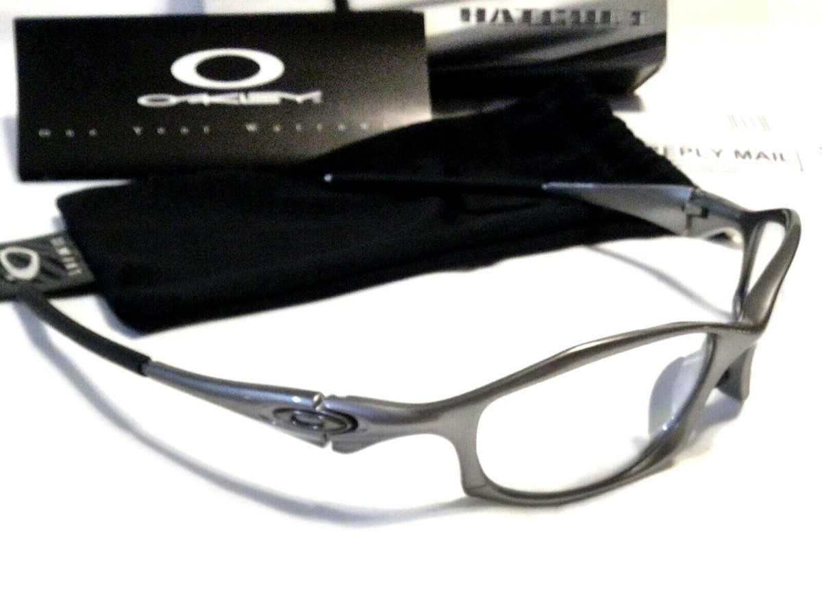 NEW OAKLEY HATCHET SUNGLASSES Mercury w/ Titanium Clear O NEW OAKLEY HATCHET SUNGLASSES Mercury w/ Titanium Clear O