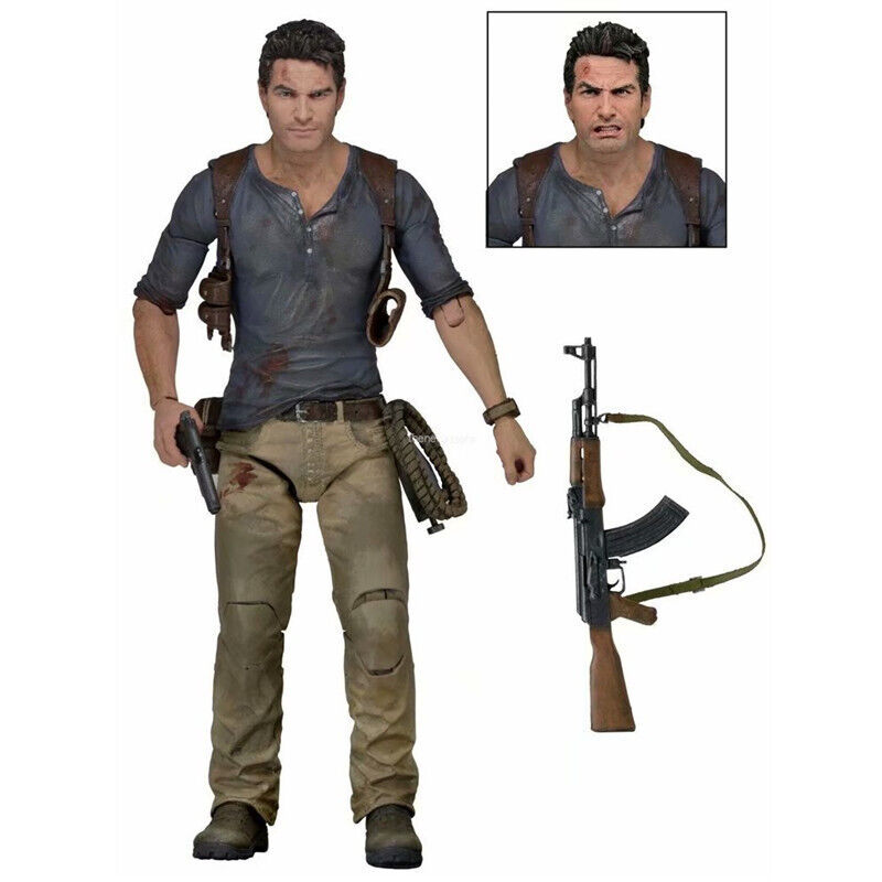 NECA Uncharted 4 A thief's end NATHAN DRAKE Ultimate Edition PVC