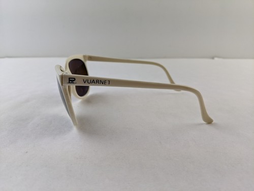 VTG Vuarnet Pouilloux France Aviator Sunglasses FRAMES ONLY Cream Plastic 4002 - Picture 7 of 13