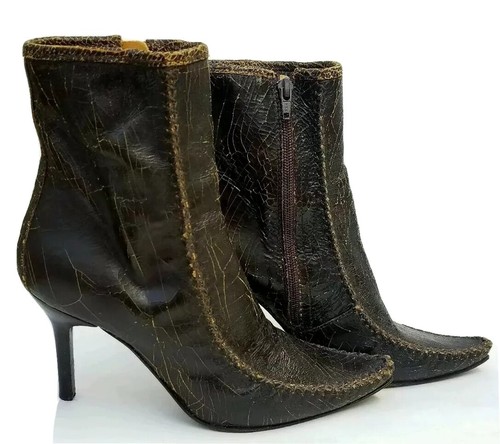 ITALIAN Patrick Cox Ankle Boots Heels 